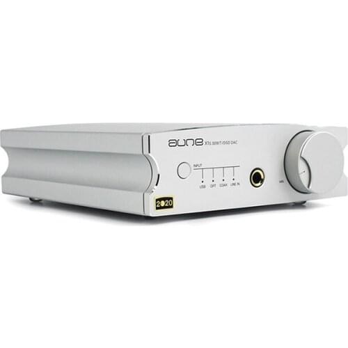 Aune X1S Home HIFI DAC Headphone Amplifier，ES9038Q2M DSD512 USB DAC Headphone Amp 32BIT/768K DOP128 DOP64