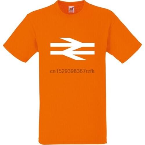 British Rail Arrows White Design Orange T-SHIRT ALL SIZES
