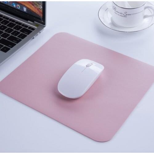 PU Leather Mouse Pad Laptop Computer Desk Mat Home Office Waterproof Anti-slip Modern Keyboard Mice Pad Writing Mat