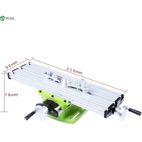 Mini Multifunctional Cross Working Table/ slide table support For Drilling Milling Machine Bench drill stent Tools