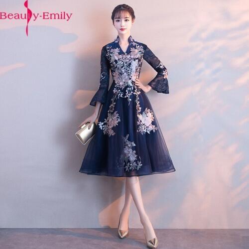 Charming High Neck Evening Dress with Appliques Fashion Tulle Vintage 2 Colors Available Zipper Back Formal Party Dress Vestiods