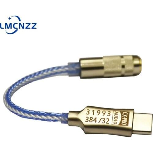 FDBRO Type C To 3.5mm Jack Cable Adapter Headphone Adapter Headphone Aux Connector for Xiaomi Huawei Samsung Fast delivery