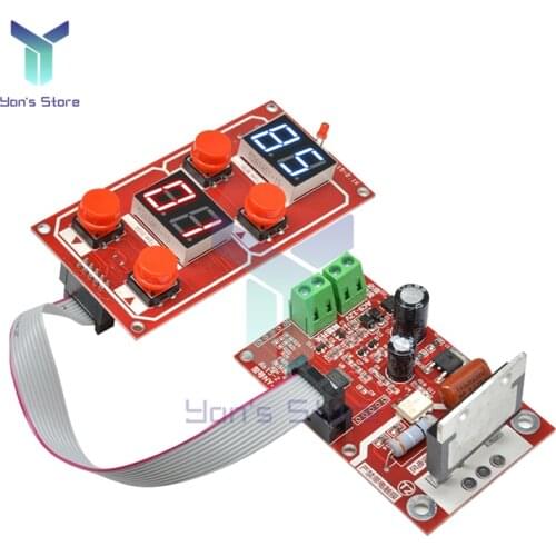 NY-D04 40A 100A Dual Display Spot Welding Machine Transformer Spot Welder Controller Panel Board Adjust Time Current with Buzzer