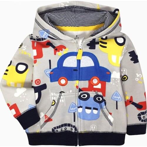 27kids Baby Toddler Boy Girls Striped Animal Print Sweatshirt Children Striped Hoodies Clothing Kids Casual Sport Outerwear