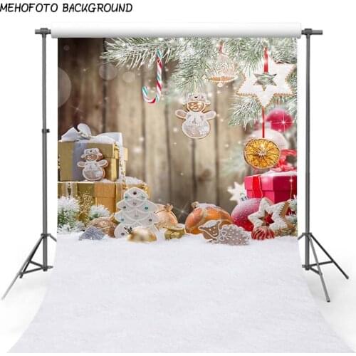 Christmas Background Fireplace Tree Winter Snow Window Backdrop Interior Baby Birthday Photography Background For Photo Studio