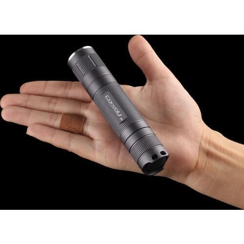 Free Shipping Gray Convoy S3 Cree XM-L2 U2-1A 1000lm 3/5-Mode EDC LED Flashlight Led Torch by 18650 Brttery
