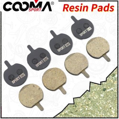 Bicycle Brake Pads for JAK-5 Disc Brake, Original Factorys Brake Pads, Resin, 4 Pairs