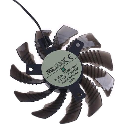 1/3pcs 75mm 2/3pin T128010SU Graphics Video Card Cooling Fan for Gigabyte GV-N970WF3OC-4GD GTX970 Cooler Fan