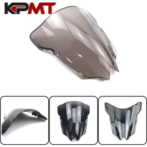 Windshield WindScreen Double Bubble YZF 600 yzf r6 08 09 16 For Yamaha YZF-R6 YZF600 R6 2008 2009 2010 2012 2013 2014 2015 2016