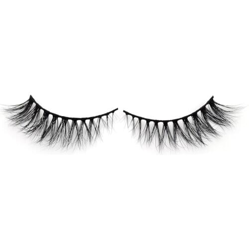 Visofree 3D Mink Eyelashes Handmade False Eyelashes Thick Messy Fake eyelashes Beauty Lashes Extension for Professionals M55