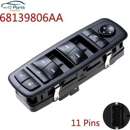 Auto Window Switch For Dodge Journey 2018 Chrysler 300 2015 car accessories 68139806AA 68139806AB 68139806AC 68139806AD