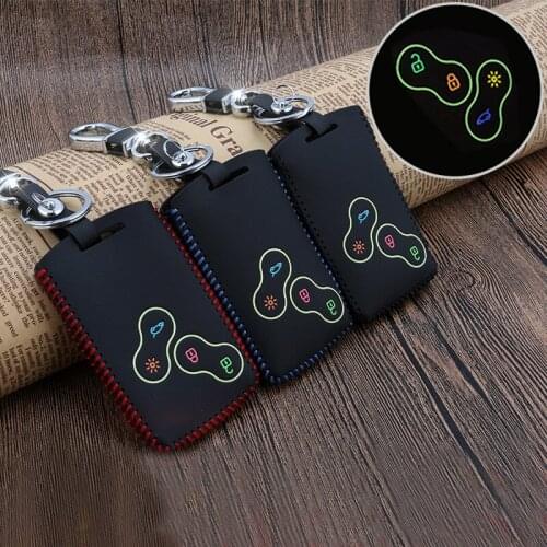 Car key case protective cover, auto parts, modified car decoration, suitable for Dongfeng Renault Koleao set keychain