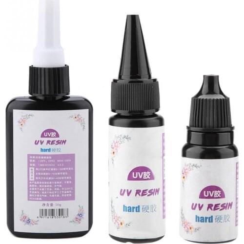 10/15/25g DIY UV Resin Ultraviolet Curing Solar Cure Sunlight Activated Transparant Hard Curing Resin Gel Jewelry Making Tool