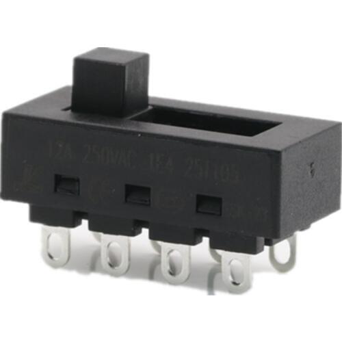 2PCS 12A 250V 3position 8pine slide switch LQ-103H blower switch for JJ-15 Philips Flyco FH6218 / 20/21/31