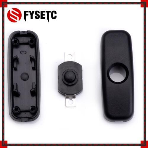 2pcs Black Small Switch Round Button Switch Power Cord Plus Key Switch ON/OFF Button For Raspberry Pi DIY Power Cord