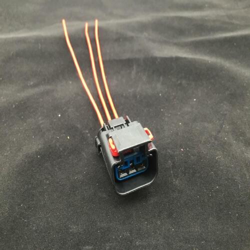 3Pin Truck Air pressure sensor alarm plug Connector with wire for Commins Fukuda