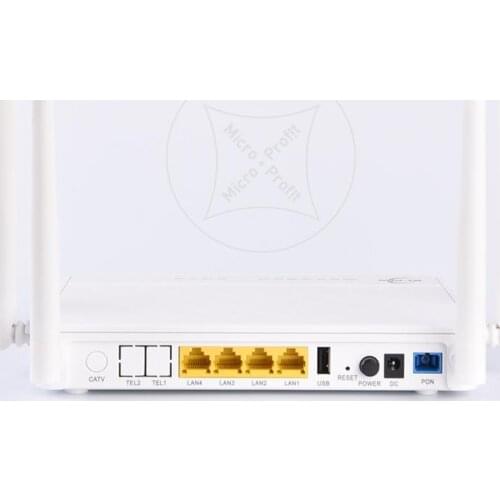 Dual Band Compatible ont onu BT-763XR Fiber Optic router Xpon ont onu BT-763XR 4GE+2.4G/5G AC WiFi+1USB 4 Antennas XPON ONU