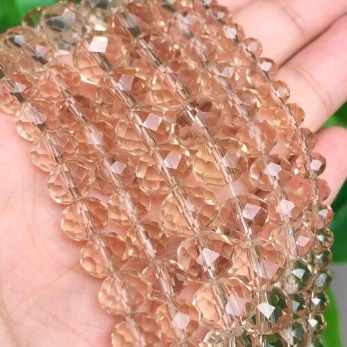 Wholesale 4/6/8/10/12mm AB Color Austria Crystal Beads Jewelry Faceted Crafts Loose Spacer Beads For DIY Jewelry Making