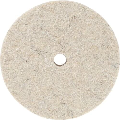 76x20mm Wool Felt Polishing Buffing Grinding Wheel Polisher Disc Pad Rotary Tool L4MB