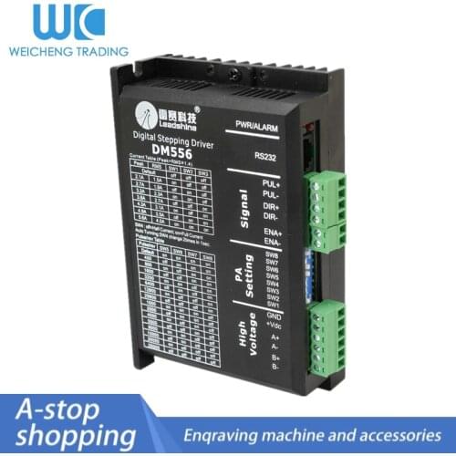 Stepper motor driver DM556 DM856 DM556S Two-phase stepper driver is suitable for NEMA24 NEMA34 series motors