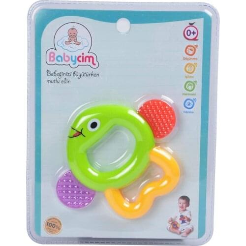 Jaju Baby, Fish Rattle Teething Toy, Colorful Baby Toy