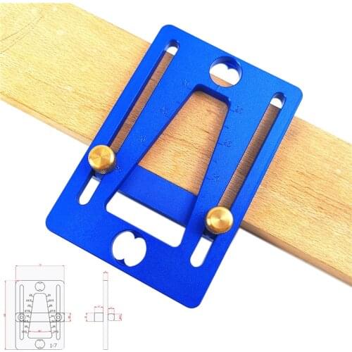 Dovetail Scribe Dovetail Ruler 1:7 Line Planner Woodworking Crossed Templates Drawing Line Woodworking Tools