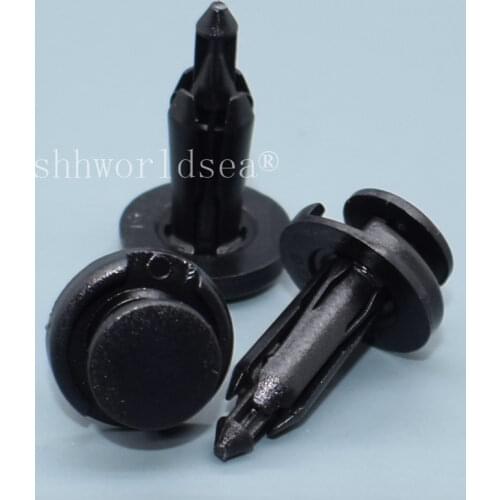 Shhworldsea 100PCS Slider Center Shield Retainer For Toyota Auto Plastic Clips For Cars Body Automotive Clips And Fasteners