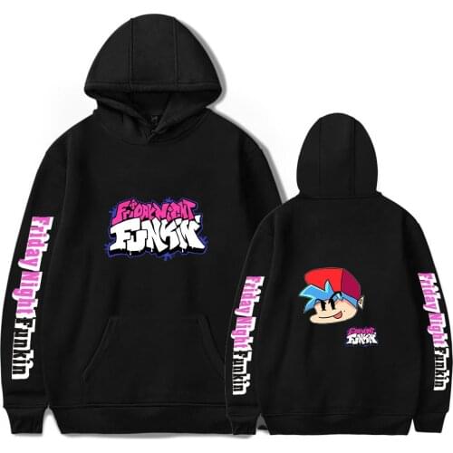 Hot Game Friday Night Funkin Funny Hoodie Hip Hop Graphic Sweatshirts Casual Sportswear Poleron Hombre Streetwear Cosplay