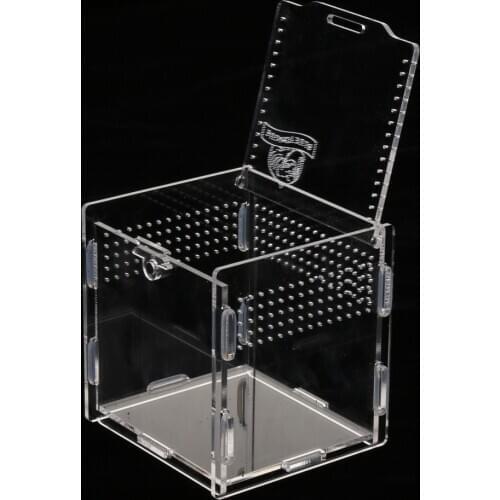 Reptiles Tank Insect Spiders Amphibians Frog Breeding Feeding Box Vivarium Terrariums Vivarium Cage Decor