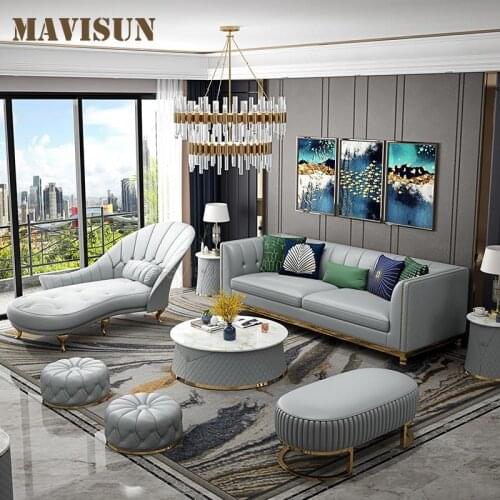 Modern Living Room Big Sectional Sofas For Home Or Office Leather Armchair With Chaise Lounge Rooms And Sofas Indoor Furniture