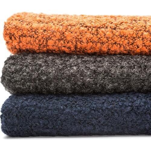 Xintianji Thick Wool Cardigan Fabric Polyester For Dress 50*150Cm/Piece T00176