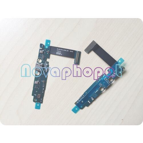 Novaphopat Charging flex for Samsung Note 4 Edge G915F charger Port connector Micro usb dock port flex cable Replacement