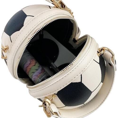 Women Shoulder Bag Multipurpose All-match Ball Shape Crossbody Bag for Vacation Traveling Shopping Party