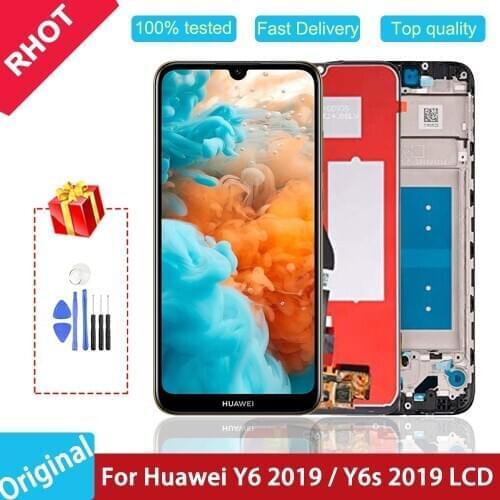 6.09" LCD Display for Huawei Y6 2019 / Y6s 2019 LCD touch screen assembly RD-LX1f LX1 LX2 LX3 L21 L22 Y6 Prime 2019/Y6 Pro 2019