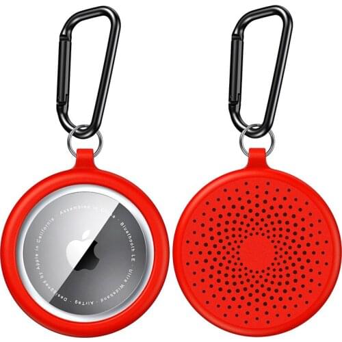 2021 TPU Case For Apple Airtag Anti-scratch Anti-lost Protection Shell For Airtags Location Tracker Anti-lost Airtag Keychain