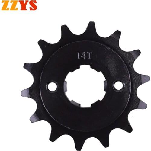 520 14T Motorcycle Front Sprocket Gear Staring Wheel For Honda NSR250 NSR 250 VT250 VT250F Integra VTR250 Interceptor VT VTR 250