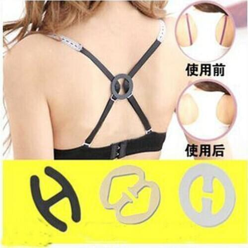 60pcs Bra Shoulder Strap Invisible Helper Anti Slip Buckle Ladies Underwear Clasp Skin-friendly Dresses Essential For Beauty