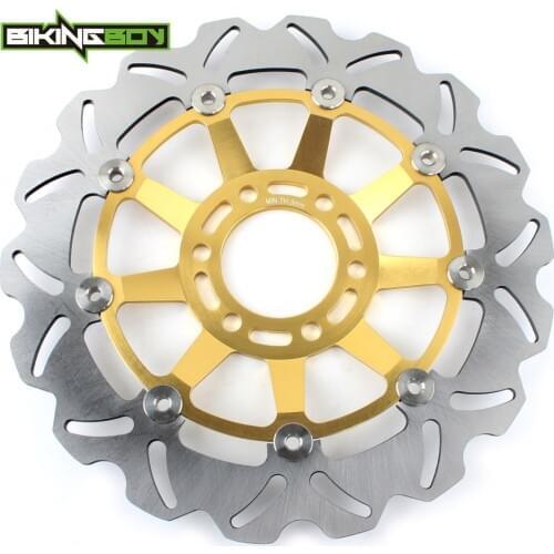 BIKINGBOY Front Brake Disc Rotor Disk For Hyosung GT 125 Naked 2001-2011 02 GT 125 R 06 07 08 09 10 11 GT 250 Comet 03 04 05