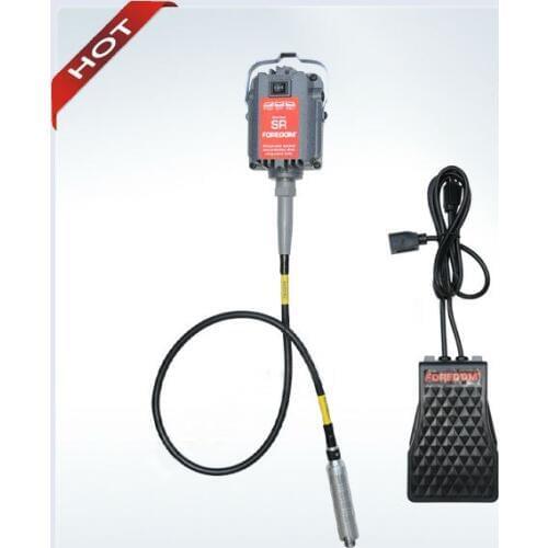 Foredom SR Flex Shaft Machine Dental Lab Motor 18000 rpm 200 W with 30 pcs Mini Brushes AND 10 pcs Tungsten Carbide Burs Free