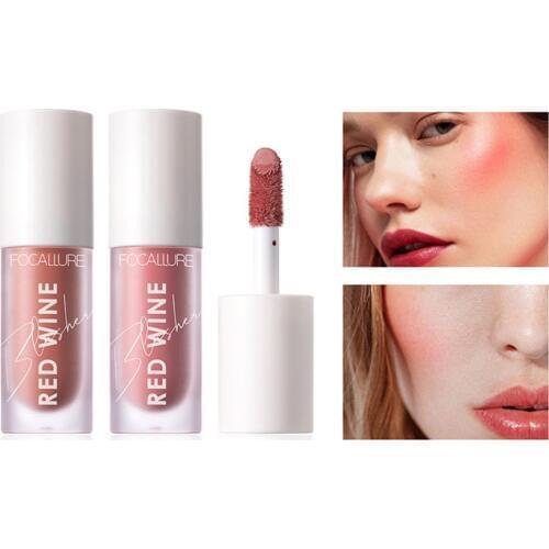 FOCALLURE Face Liquid Blusher Contour Makeup Long-lasting Matte Make Up Natural Cheek Contour Blush