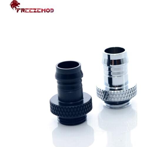 FREEZEMOD Metal Pagoda Fitting Hand Twist For 9.5*12.7 Soft Tube Hose Connection MOD Computer PC Water Cooler Modding