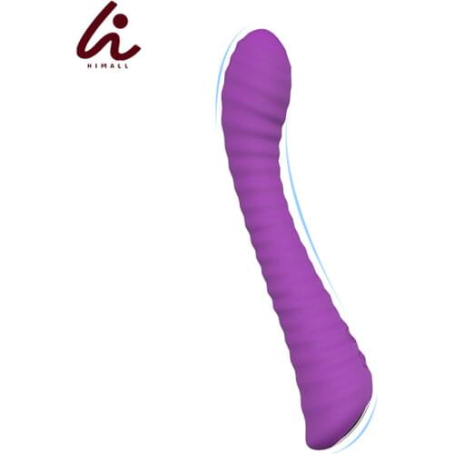 HIMALL 9 Modes Silicone G-Spot Vibrator, USB Charge Powerful Vibrating Dildo Vibrators For Women Clitoris Massage Sex Products