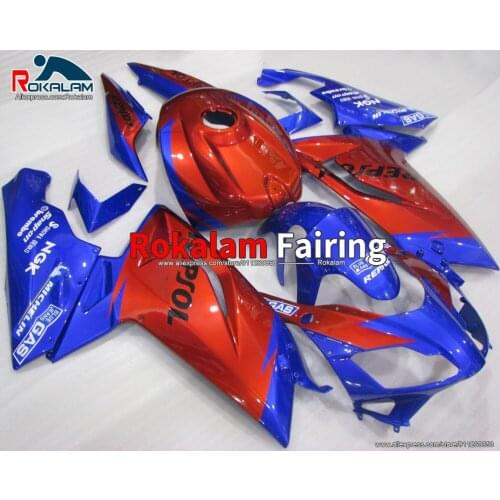 Body Set For Aprilia RS125 2006 2007 2008 2009 2010 2011 RS-125 06-11 Blue Red Motorbike Fairing Kit (Injection Molding)
