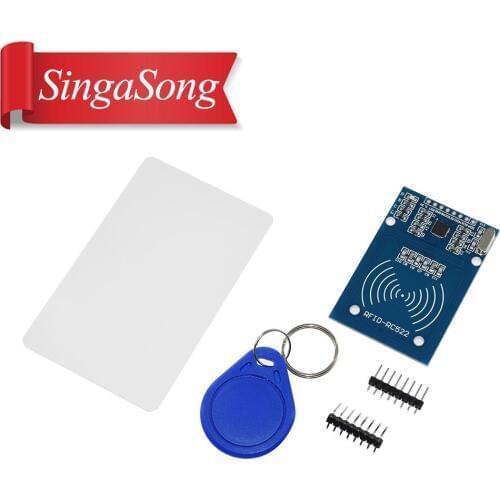 1set MFRC-522 RC-522 RC522 13.56MHz RFID Module For arduino Kit SPI Writer Reader IC Card with the IC card with Software UNO