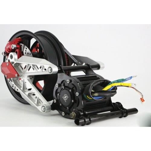 Mid-mounted motor assembly, 72v, 3000w, flat fork, high-power electric vehicle, electric motorcycle motor