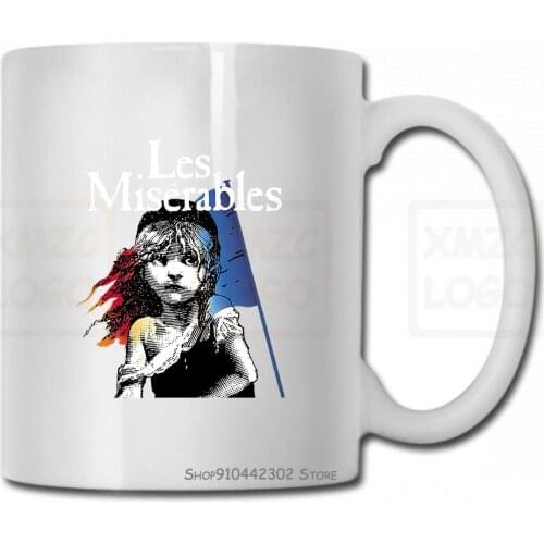 New Les Miserables Broadway Show Musical Mens Black Mug Cup Size S To 3Xl Women Men