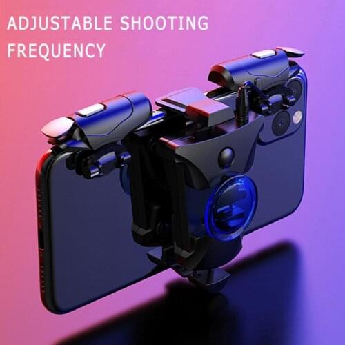 2021 New PUBG Mobile Phone Gaming Trigger Deformable Gamepad For PUBG Gamepad Game Turbo Fire Button Shooting Aim Trigger