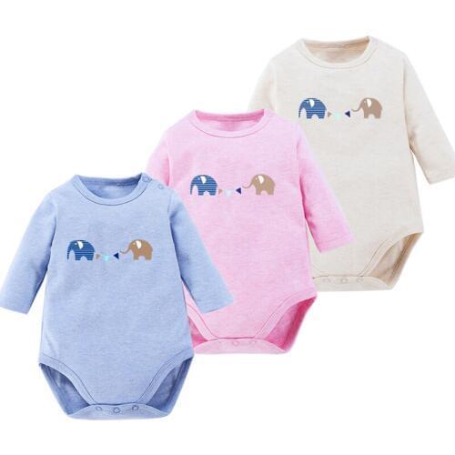 Baby clothes overalls kids clothes baby bodysuit long sleeves baby girls and boys clothes children clothing 100% cotton bodysuit