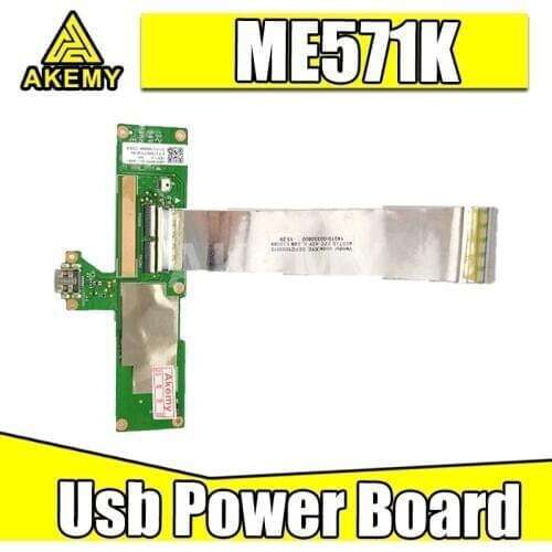 Original me571k usb Power Board For Asus Google Nexus 7 2nd Gen 2013 ME571K K008 K009 with cable 14010-00330800 fpc 42p Test OK