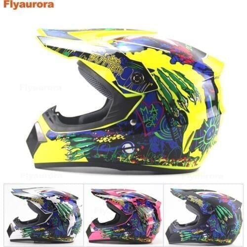 Full Face Motorcycle Helmet Professional Racing Helmet DOT Rainbow Visor Motocross Off Road Touring men and women four seasons